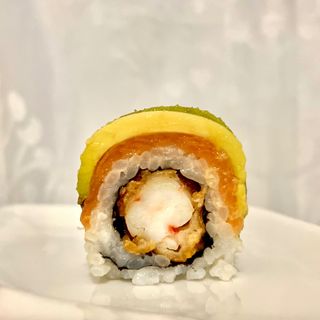 Roulé Crevette Enrobé Saumon