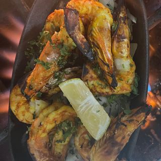 45. King Prawns Tandoori