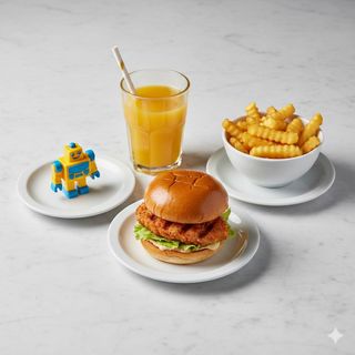 Menú Infantil De Pollo