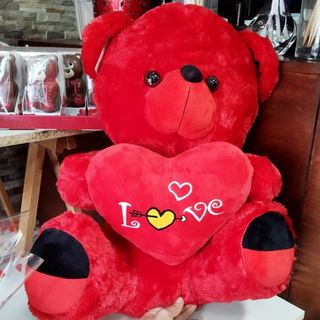 Peluche grande rojo