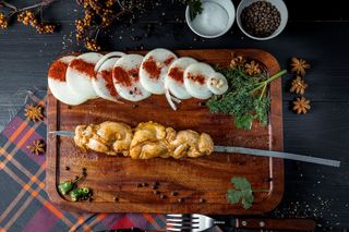 Шашлык из окорочка(филе)