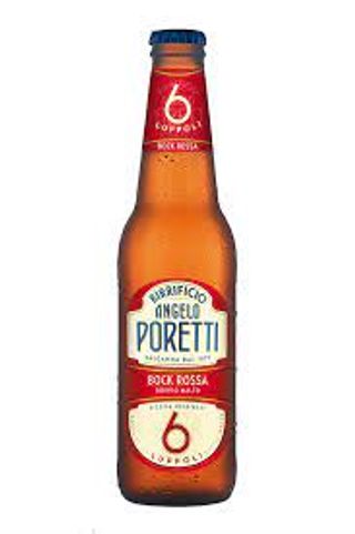 ● Birra Poretti 6 Luppoli Rossa 0,33 Cl