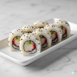 Uramaki de cangrejo (4 uds.)