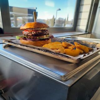 Hamburguesa Rulo de Cabra 