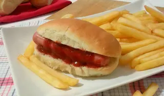 Simple hot dog