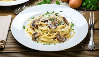 Spaghete cu ciuperci