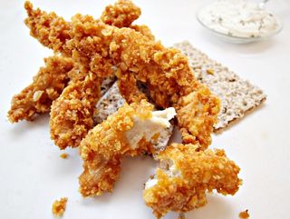 Crispy chicken strips