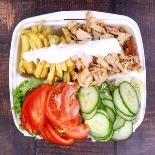 Порция пилешки дюнер