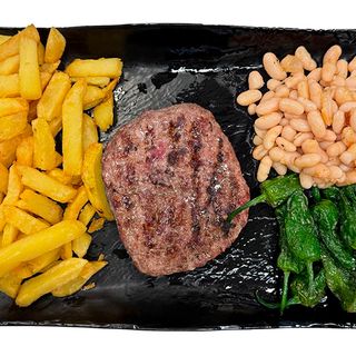 Combinado de hamburguesa de ternera 100%