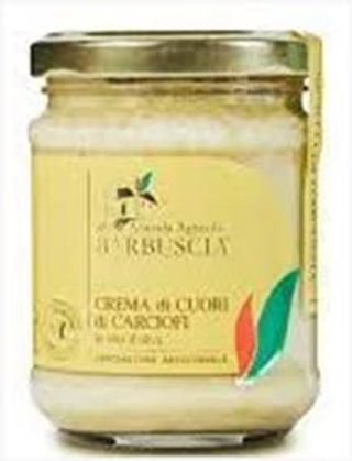    CREME D'ARTICHAUTS A' l'huile d'olive - 190.Gr.   BARBUSCIA 