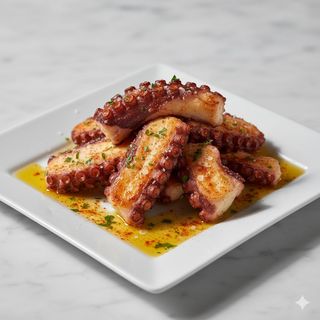 Pulpo Frito Estilo Gallega Chef
