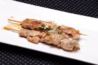 40.Spiedini di pollo piccante 3 pezzi