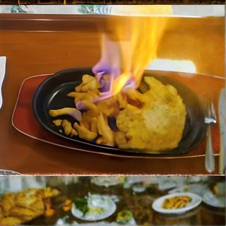 83A. Tie Pan De Tiritas De Pollo Flambeadas