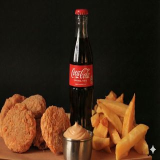 Menú nuggets grande (16 uds.)