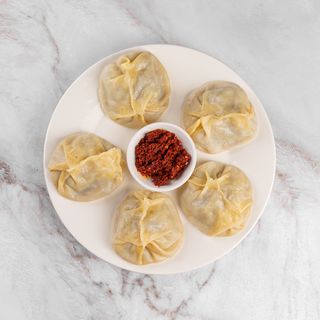 Манты с мясом