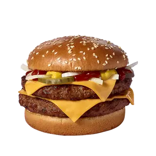 Double cheeseburger