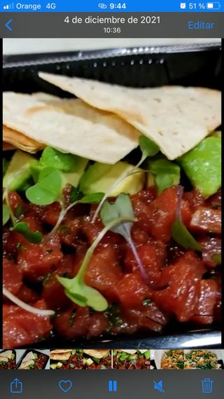 Tartar De Atún Con Aguacate 