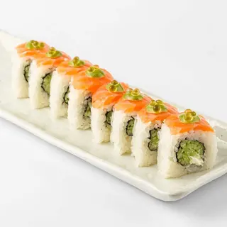 Salmon fig & cheese roll