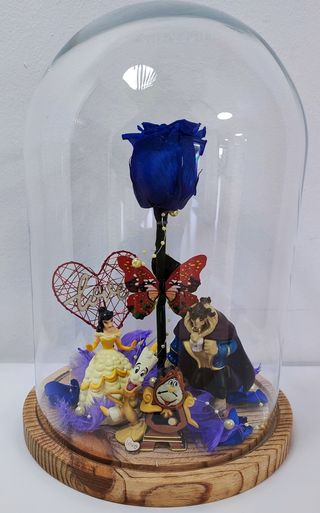 Bella y Bestia, Azul