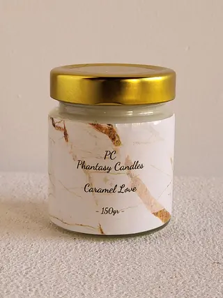 Lumânare Parfumată "Caramel Love" - Caramel
