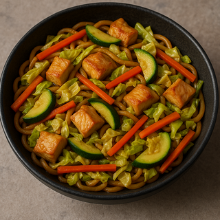 noodles pollo e verdure