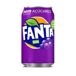 Fanta Uva sem Açúcar Lata 33cl
