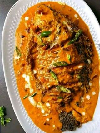 Coconut Fish with Accompaniments