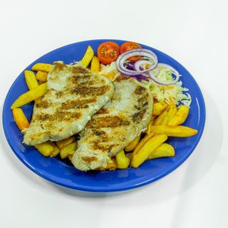 Piept de pui la gratar