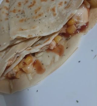 Posna slana palačinka