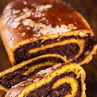 COZONAC ~800g FARA ZAHAR LOW CARB cu Nuca si Ciocolata