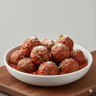 Panino con polpette al sugo