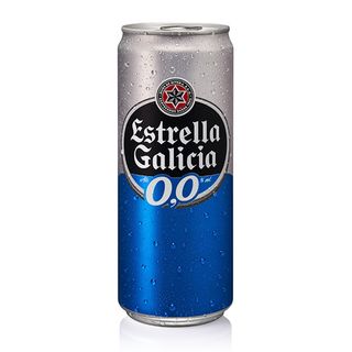 Cerveza Estrella Galicia 0,0, (330 Ml.)