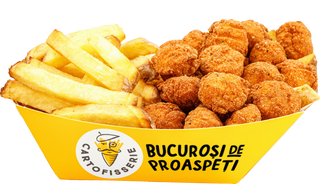 Cartofi cu Pops Pui Large