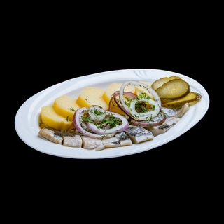 Оселедець з картоплею