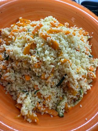 Cous cous zucchine e carote