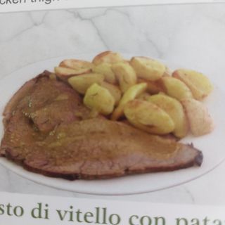 Vitello arrosto con patate