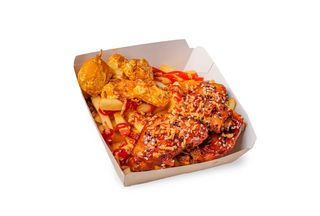 Американская закуска в коробке 