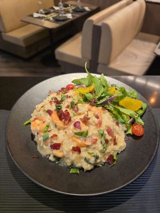 Risotto de Camarão e Limão