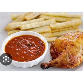 Chicken + Yam Fries