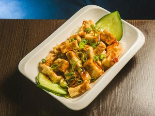 Tofu With Chilli Toppings