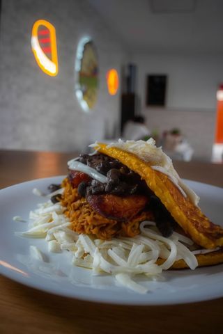 Cachapa De Pabellón