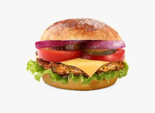 Cheeseburger de pui