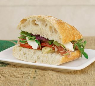 Prosciutto crudo și mozzarella