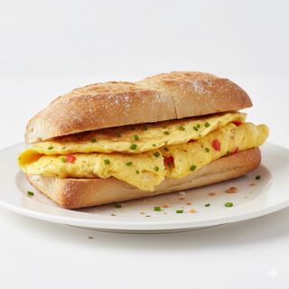 Bocadillos omelette