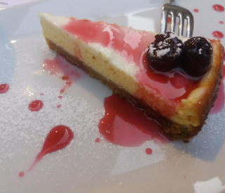 Cheesecake con amarena
