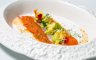 Carpaccio white chef