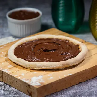 pizza de nutella 