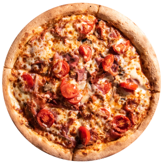 Pizza Prosciutto e Funghi mica