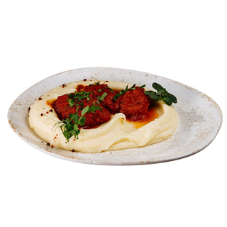 Chiftele marinate cu piure
