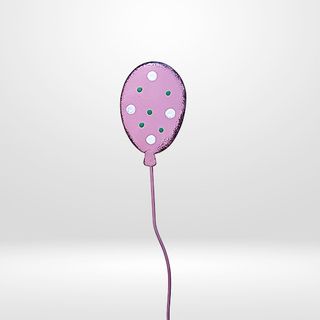 Pink Globo Metalico